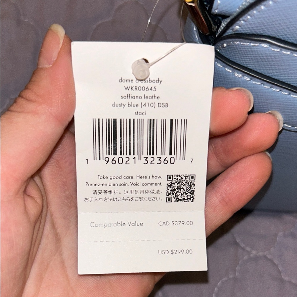 Kate Spade Light Blue Crossbody Bag - Picture 8 of 8